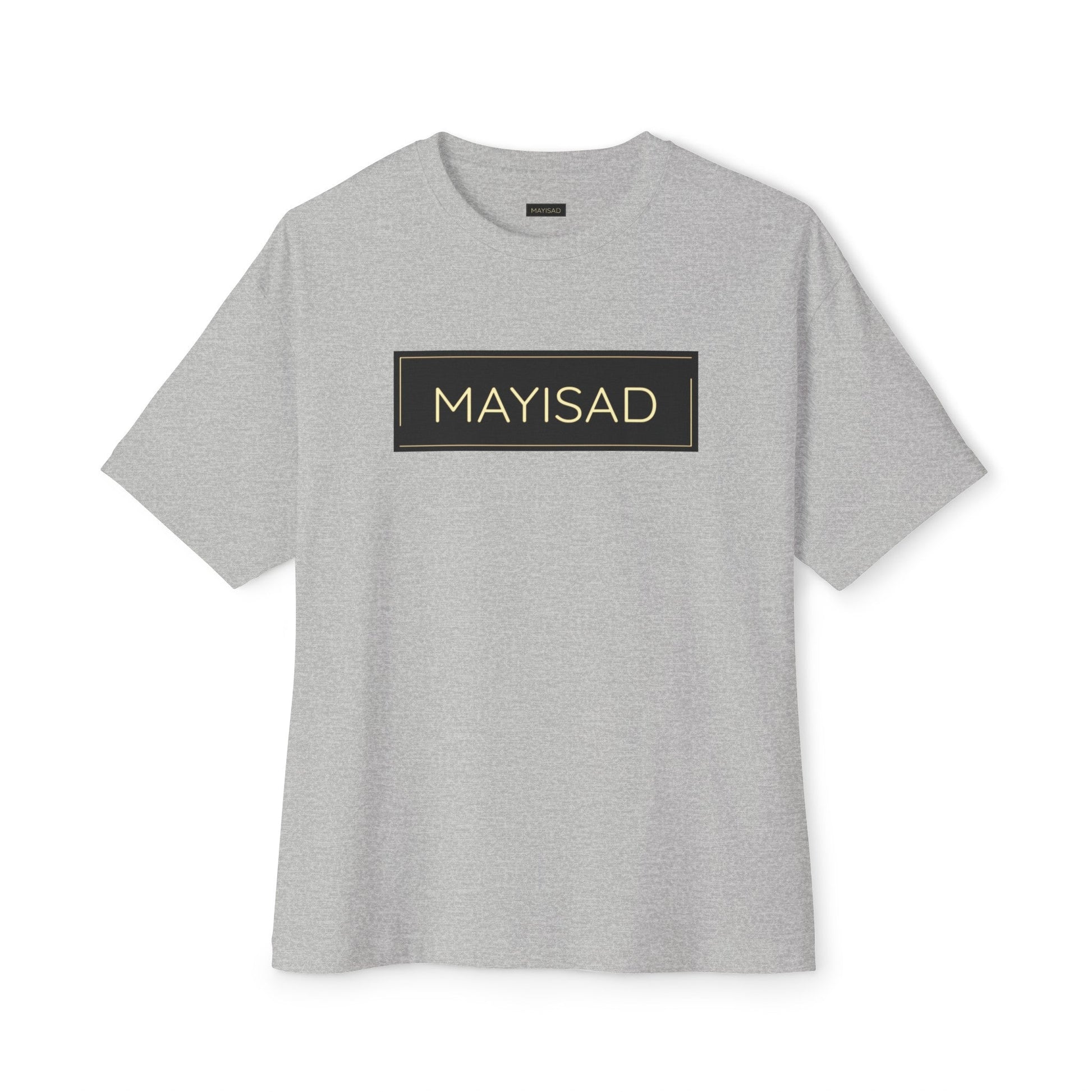 Women's Oversized T - shirt Black Gold - MAYISAD