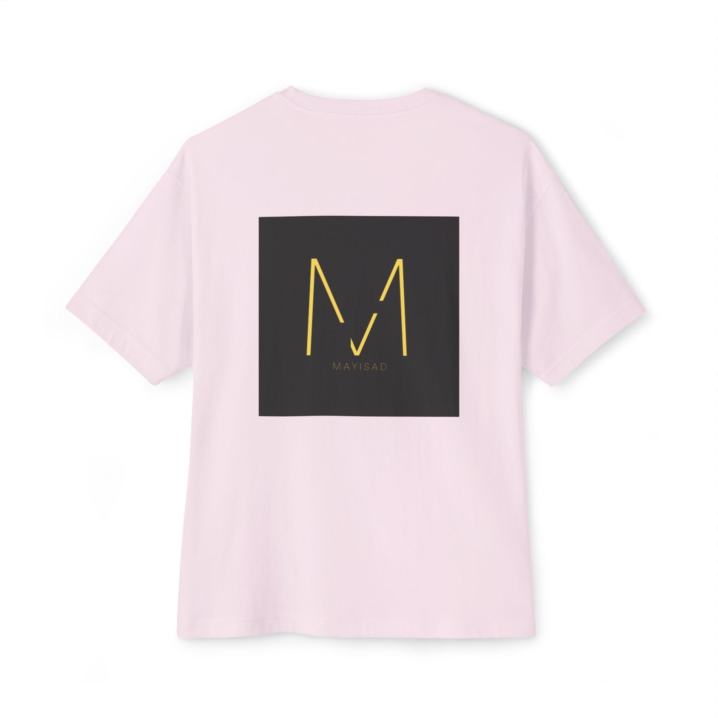 Women's Oversized T - shirt Black Gold - MAYISAD