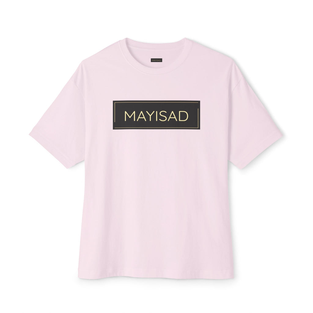 Women's Oversized T - shirt Black Gold - MAYISAD