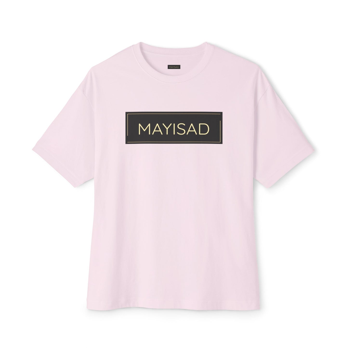 Women's Oversized T - shirt Black Gold - MAYISAD
