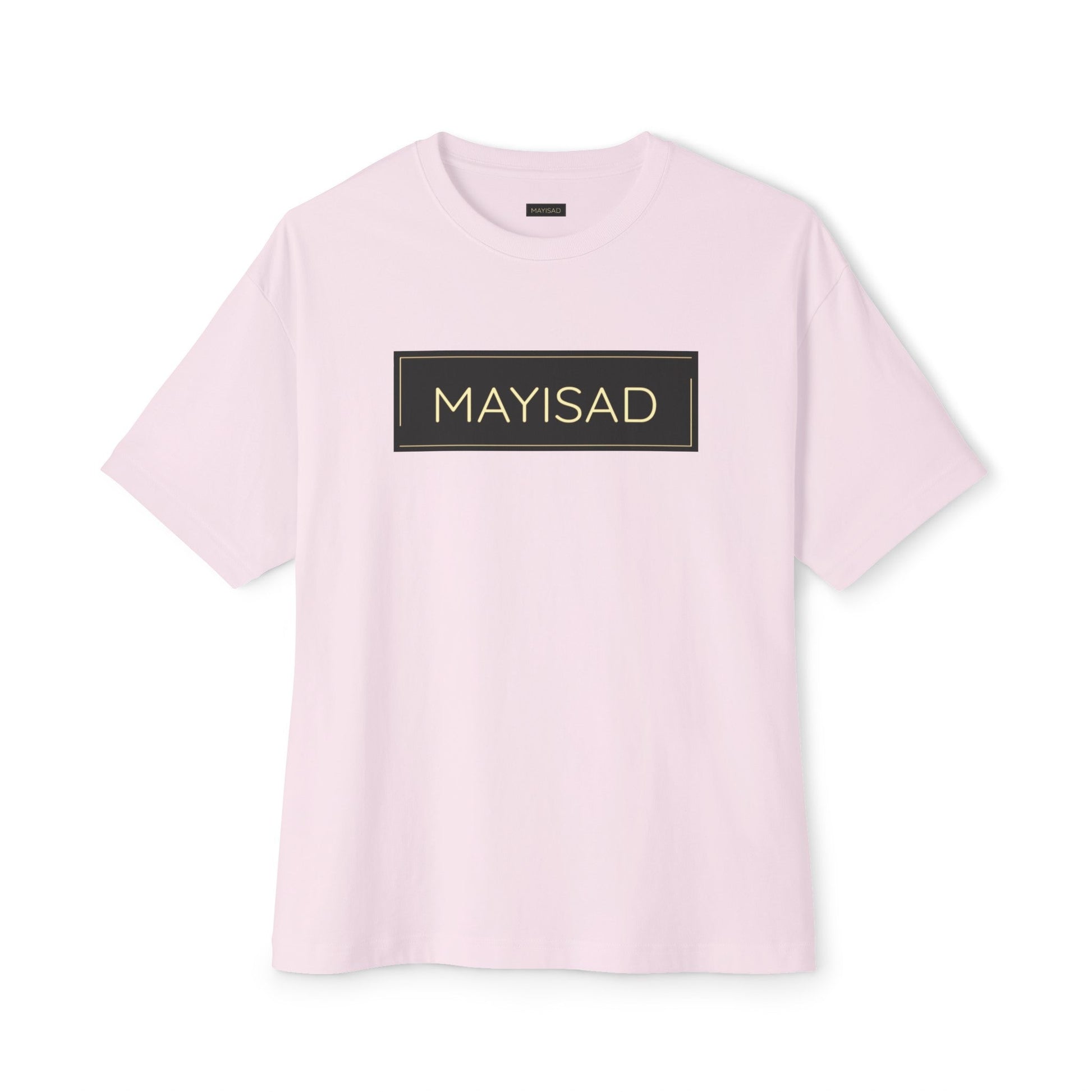 Women's Oversized T - shirt Black Gold - MAYISAD